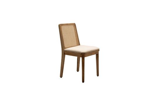 Chaise en bois foncé Pablo