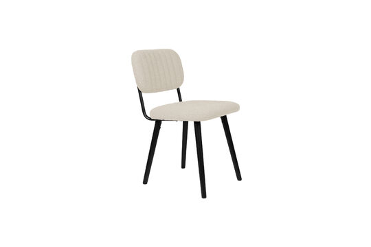 Voir la fiche produit chaise en bouclé blanc cassé Jake Chaise en bouclé blanc cassé Jake