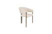 Miniature Chaise en contreplaqué d'eucalyptus beige Naida 8