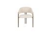 Miniature Chaise en contreplaqué d'eucalyptus beige Naida 1