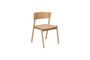 Miniature Chaise en hêtre clair Oblique Détouré