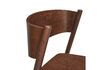Miniature Chaise en hêtre marron Oblique 8