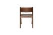 Miniature Chaise en hêtre marron Oblique 6