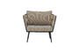 Miniature Chaise en métal marron Pavone Détouré