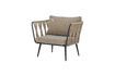 Miniature Chaise en métal marron Pavone 3