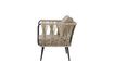 Miniature Chaise en métal marron Pavone 5