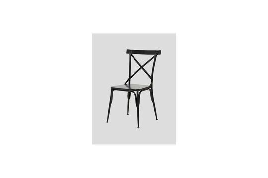 Chaise en métal noir Alto Détouré