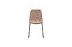 Miniature Chaise en osier beige Hapur 1