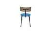 Miniature Chaise en placage de frêne bleu Koi 6
