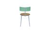 Miniature Chaise en placage de frêne marron Koi 4
