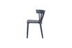 Miniature Chaise en plastique bleu Bliss 4