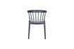 Miniature Chaise en plastique bleu Bliss 1