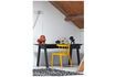 Miniature Chaise en plastique jaune Bliss 2