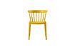 Miniature Chaise en plastique jaune Bliss 1