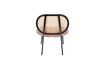 Miniature Chaise en rotin rose Lounge Spike 4