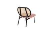 Miniature Chaise en rotin rose Lounge Spike 5