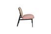 Miniature Chaise en rotin rose Lounge Spike 11