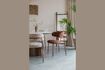 Miniature Chaise en Tissu Beige Claes 3