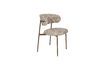 Miniature Chaise en Tissu Beige Claes 1