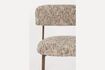 Miniature Chaise en Tissu Beige Claes 11