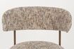 Miniature Chaise en Tissu Beige Claes 12