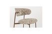 Miniature Chaise en Tissu Beige Claes 5