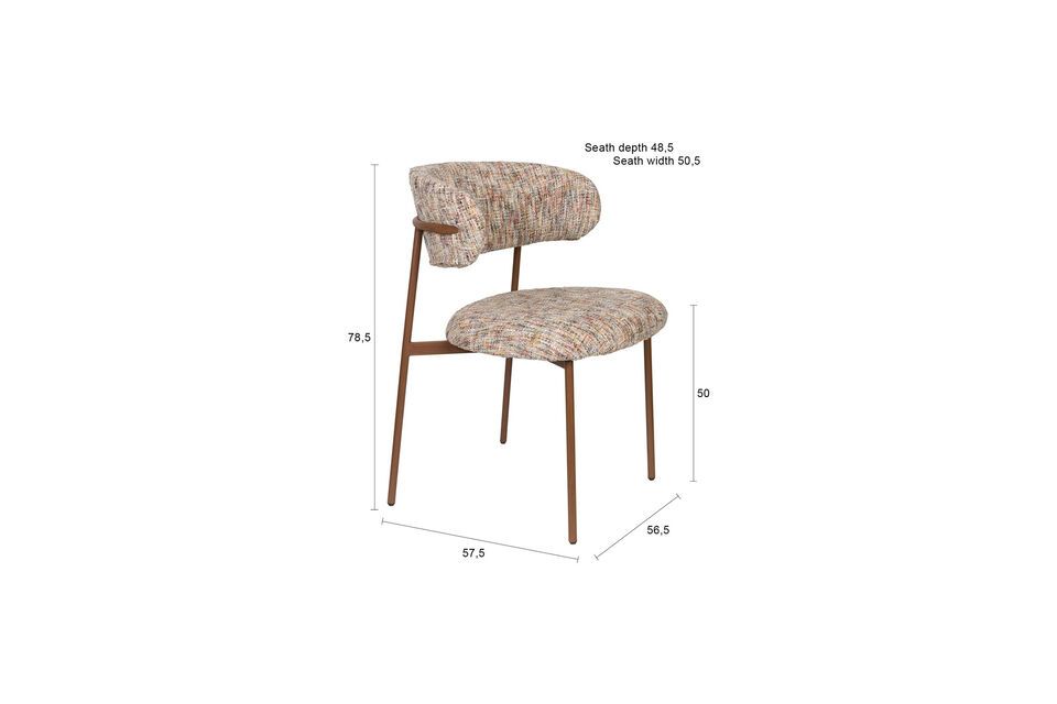 Imaginons cette chaise dans une salle à manger inspirée par les tendances scandinaves