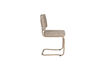 Miniature Chaise en tissu beige Ridge Kink Soft 5