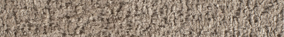 Mise en avant matière Chaise en tissu beige Ridge Kink Soft