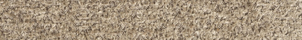 Mise en avant matière Chaise en tissu beige Ridge Soft