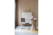 Miniature Chaise en tissu beige Ridge Soft 4