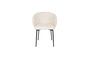 Miniature Chaise en tissu blanc Ayle Détouré