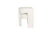Miniature Chaise en tissu blanc cassé Medina 9