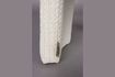Miniature Chaise en tissu blanc cassé Medina 7