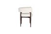 Miniature Chaise en tissu blanc cassé Sela 9