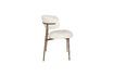 Miniature Chaise en tissu blanc Claes 5