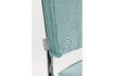 Miniature Chaise en tissu bleu Ridge Kink Rib 23