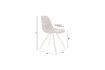 Miniature Chaise en tissu bouclé ocre Franky 12