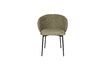 Miniature Chaise en tissu gris Ayle 1