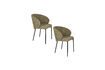 Miniature Chaise en tissu gris Ayle 8