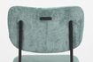 Miniature Chaise en tissu gris-bleu Benson 7