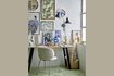 Miniature Chaise en tissu gris Ponte 4