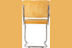 Miniature Chaise en tissu jaune Ridge Kink Rib 5