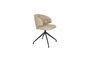 Miniature Chaise en tissu marron Balado Détouré
