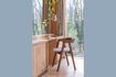 Miniature Chaise en tissu marron Mads 1