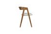 Miniature Chaise en tissu marron Mads 5