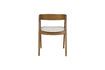 Miniature Chaise en tissu marron Mads 6