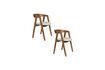 Miniature Chaise en tissu marron Mads 8