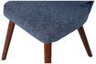 Miniature Chaise en tissu melangé bleu Cape 6