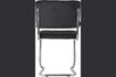 Miniature Chaise en tissu noir Ridge Kink Rib 10